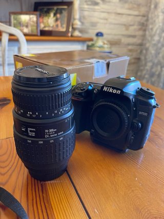 Nikon D7500 Cámara DSLR Negra