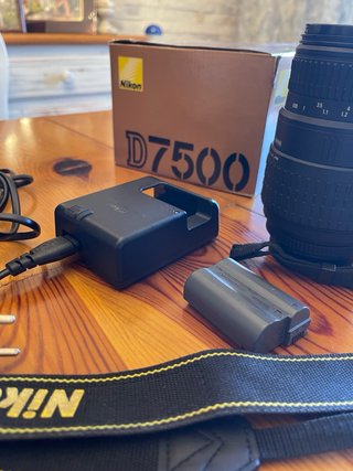 Nikon D7500 Cámara DSLR Negra