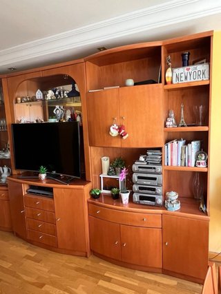 Mueble de salón madera/chapa , de cerezo ,