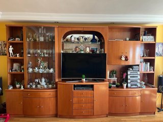 Mueble de salón madera/chapa , de cerezo ,