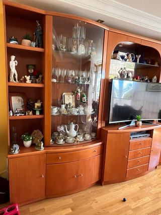 Mueble de salón madera/chapa , de cerezo ,
