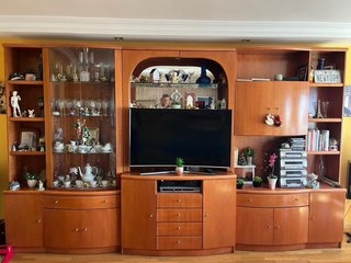 Mueble de salón madera/chapa , de cerezo ,