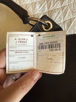 Bolso de piel El Potro marrón