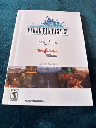 Final Fantasy XI PS2 Juego + Manual