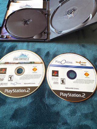Final Fantasy XI PS2 Juego + Manual