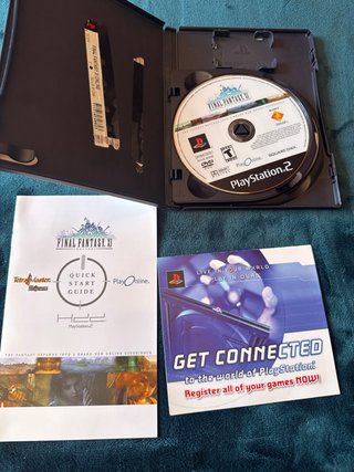 Final Fantasy XI PS2 Juego + Manual