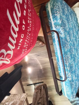 Cama plegable con colchón