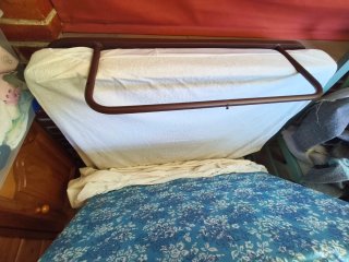 Cama plegable con colchón