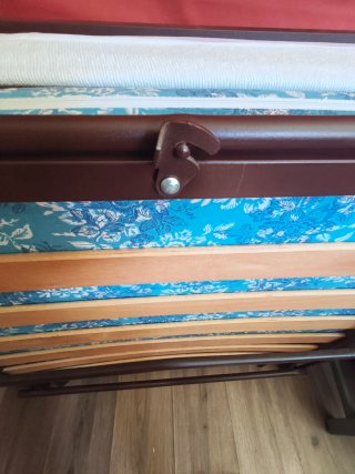 Cama plegable con colchón