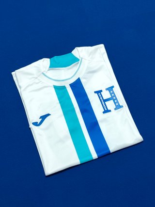Camiseta de fútbol. Blanca. Talla L.