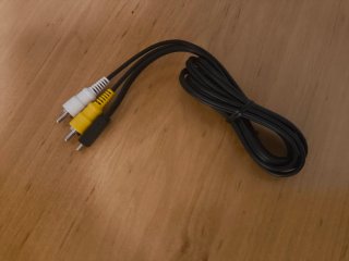 Pack 5 cables, sin usar,  Red, Audio Video