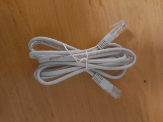 Pack 5 cables, sin usar,  Red, Audio Video