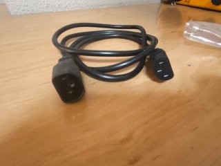 Pack 5 cables, sin usar,  Red, Audio Video