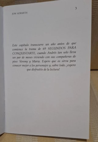 69 segundos para conquistarte+ precuela