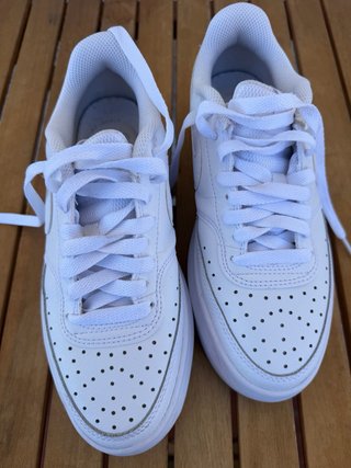 Sapatilhas Nike Court Vision Alta Brancas