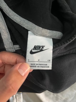 Sudadera Nike Negra Talla S