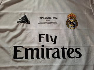 Camiseta Adidas Real Madrid Final 2014 Talla L