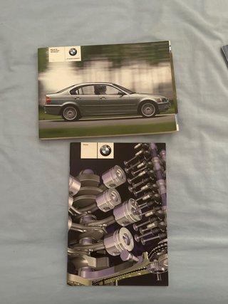 Manuales BMW Serie 3 E46 2004 Originales Cuero