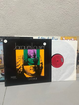 Lote Vinilos Jacques Loussier, Veneziano, Melodies