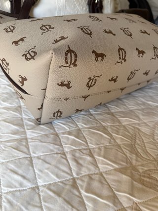 Bolso El Caballo Beige y Marrón