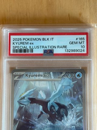 Kyurem EX 165/086 PSA 10 Special Illustration Rare