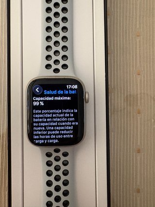 Apple Watch S7 45mm GPS + Celular. Muy poco uso.