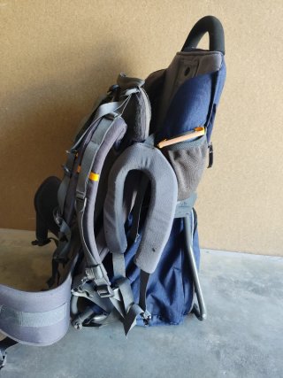 Mochila Portabebés Vaude Senderismo Azul