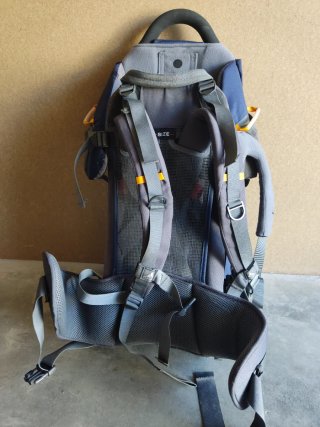 Mochila Portabebés Vaude Senderismo Azul