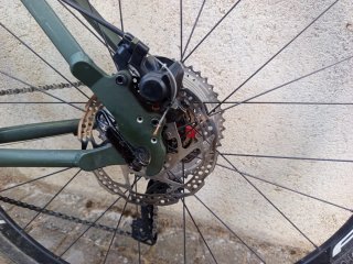 Bicicleta Gravel Triban mejorada