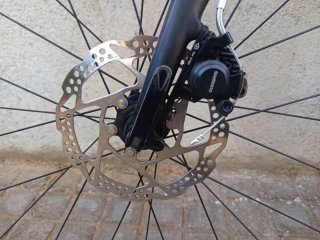 Bicicleta Gravel Triban mejorada