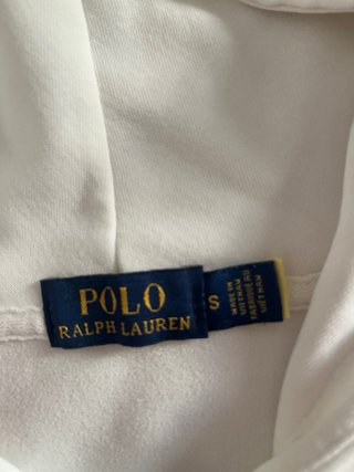 Sudadera Polo Ralph Lauren Blanca