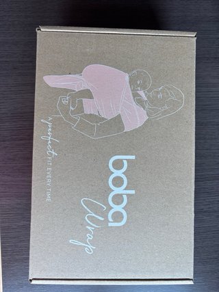 Fular portabebés de bambú marca Boba - Como nuevo