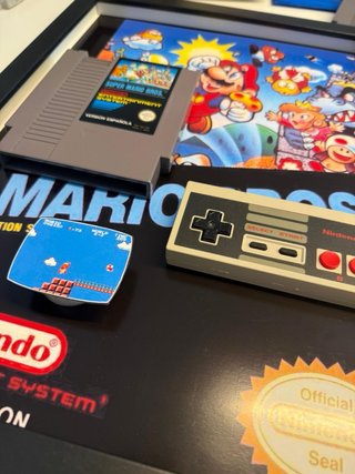 Cuadro Super Mario Bros NES Nintendo