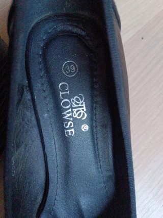 Zapatos de vestir negros talla 39