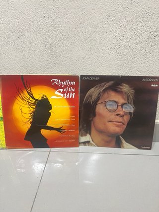 Lote 6 Vinilos Vintage Pop Rock
