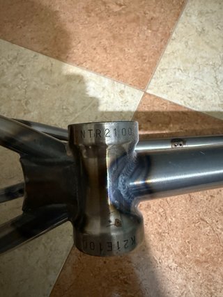 Cuadro y Manillar BMX