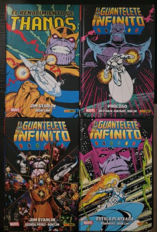 Cómics Marvel - Colección Jim Starlin completa