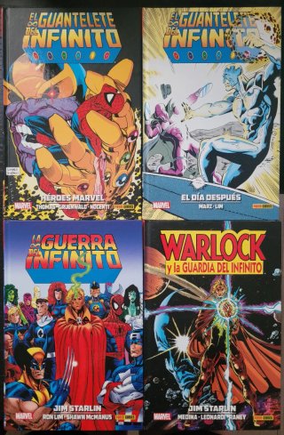 Cómics Marvel - Colección Jim Starlin completa
