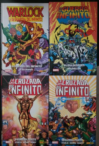 Cómics Marvel - Colección Jim Starlin completa