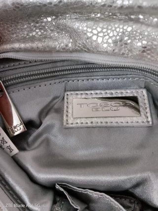 Pochette Tosca Blu Argento