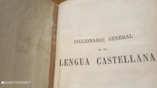 Pequeño diccionario 1880 castellano.