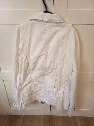 Chaqueta blanca mujer