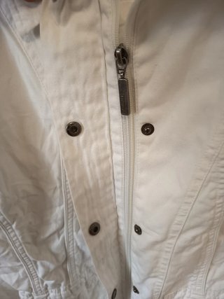 Chaqueta blanca mujer