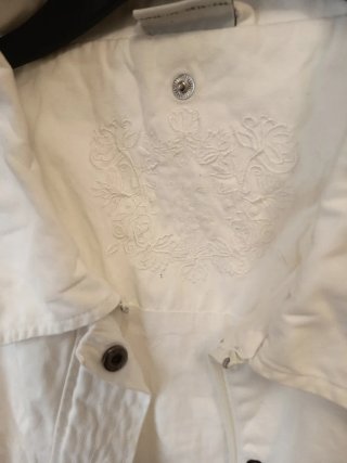 Chaqueta blanca mujer
