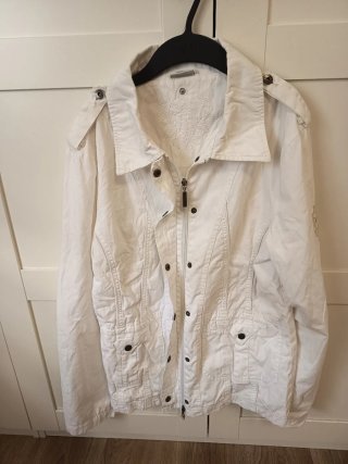 Chaqueta blanca mujer