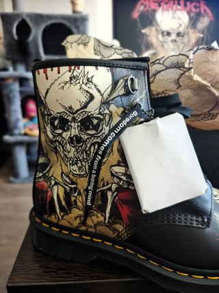 Dr. Martens x Metallica Botas Talla 42