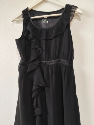 Vestido Esprit fiesta negro talla grande
