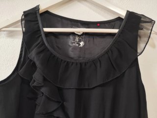 Vestido Esprit fiesta negro talla grande