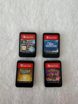 Juegos Nintendo Switch: Immortals, Go Vacation, Ra