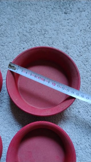 Vasi in terracotta rossi